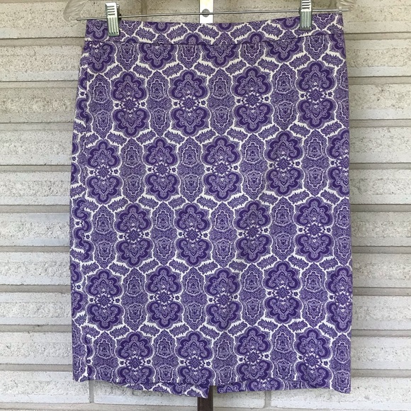 J. Crew ZIp Up No. 2 Pencil Skirt Size 2